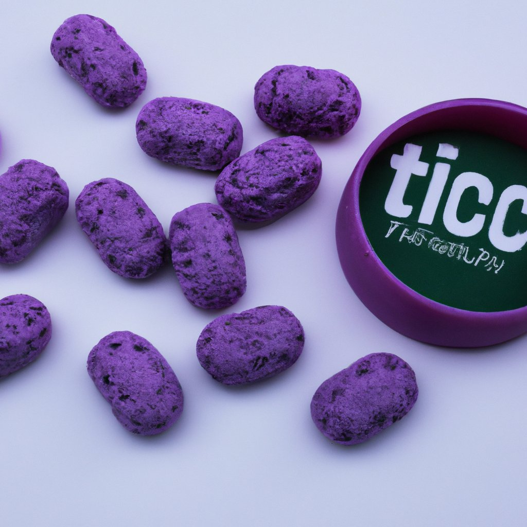 purple tic tacs