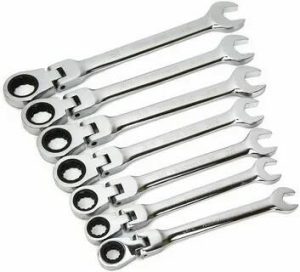 Ratchet Gear Spanner Wrench