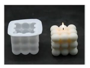 DIY Epoxy Silicone candle